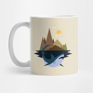 Shark Island Mug